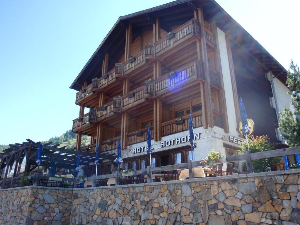 ויספרטרמינן Hotel Restaurant Rothorn מראה חיצוני תמונה
