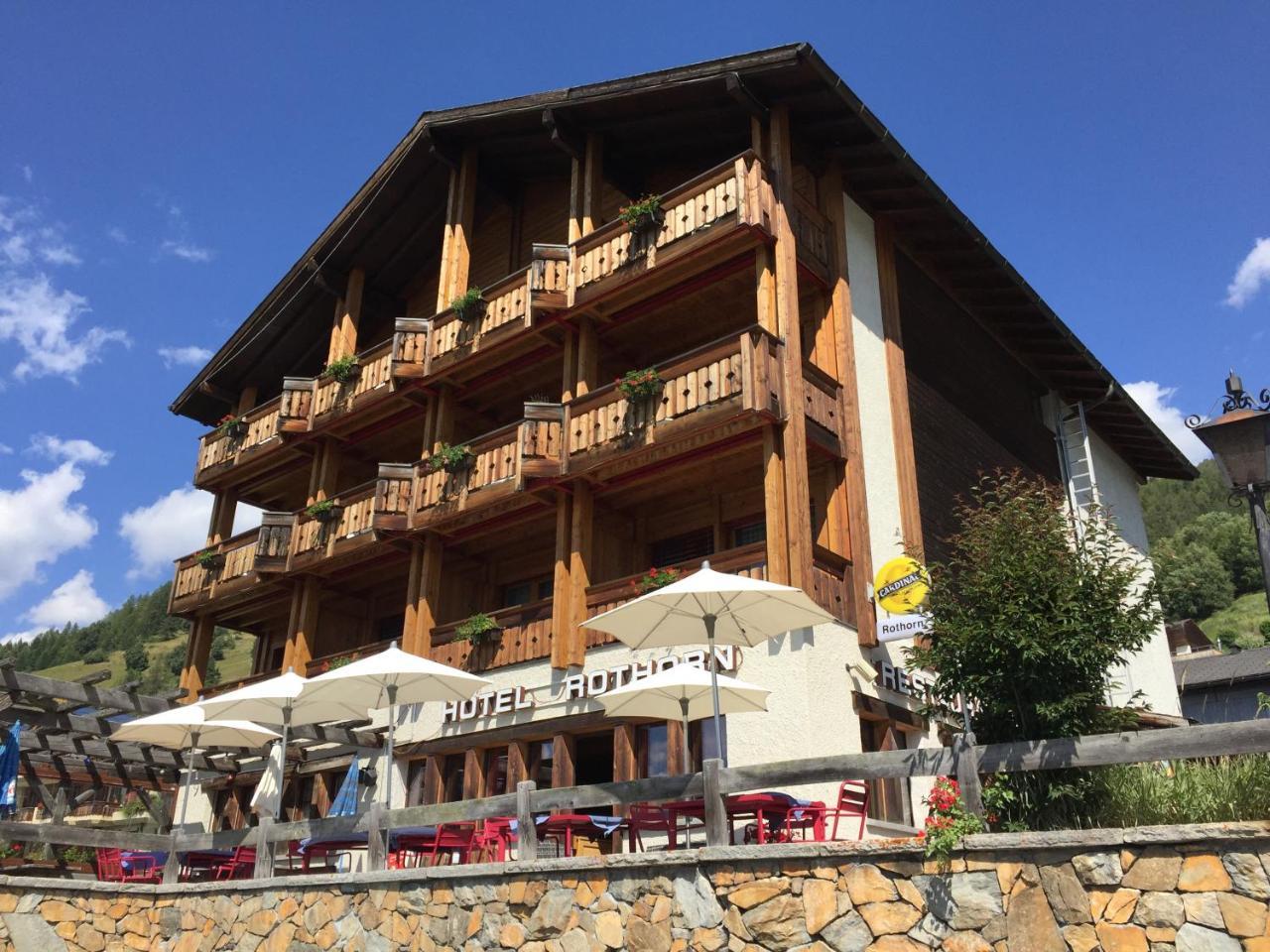 ויספרטרמינן Hotel Restaurant Rothorn מראה חיצוני תמונה